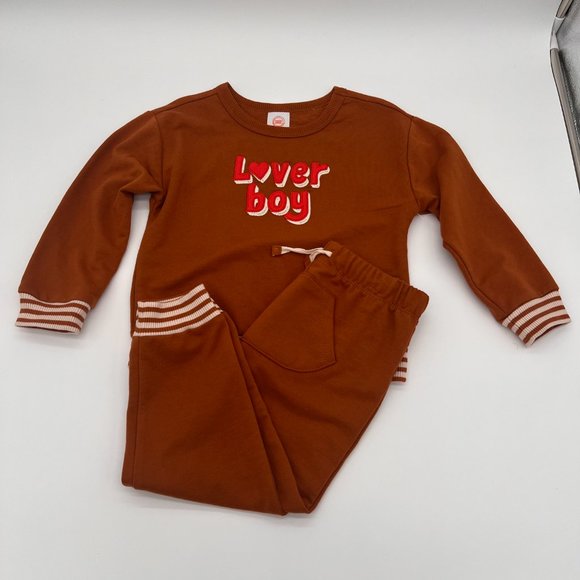 NWT ๐ฅ 4T Wonder Nation Valentine's Lover Boy Pajama Set - Picture 2 of 7